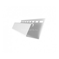 Универсальный J-профиль 7/8" GL Я-Фасад 3м, Белый