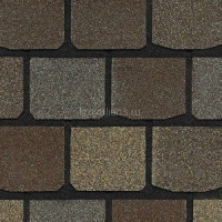 Гибкая черепица CertainTeed (Сертантид) HIGHLAND SLATE (Tudor Brown) /1 кв.м/