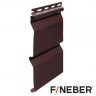 FineBer Сайдинг Standart Extra Acrylic темный дуб 3,66м (16шт/уп)