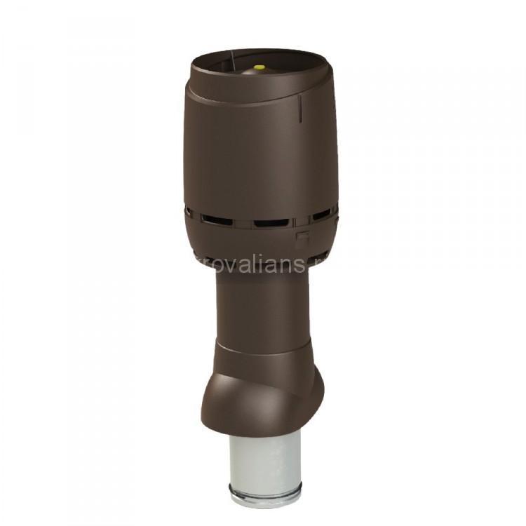 Vilpe FLOW Вентиляционный выход 125/160/500 с колпаком Коричневый