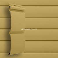 GrandLine Сайдинг Amerika D4,8 "Блок-хаус" панель 3,0 х 0,244, 22шт/уп., Карамельный