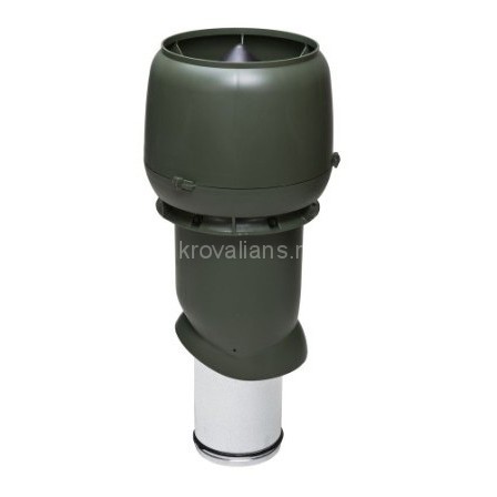 Vilpe (Вилпе) Вентиляционный выход 160/225/500 с колпаком (Зеленый) /1 шт/