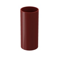 Docke STANDARD Труба водосточная 2 м Красный (RAL 3005) 5 шт./уп.