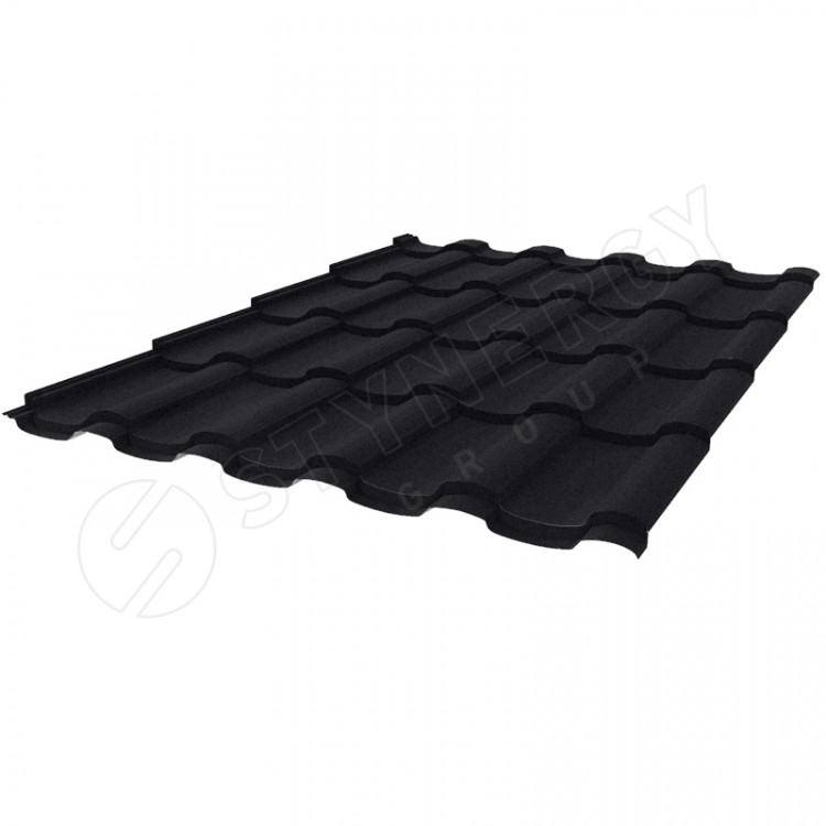 Металлочерепица Stella Stynergy (Rooftop Бархат-9005-0.5) Металлочерепица Stella Stynergy (Rooftop Бархат-9005-0.5)