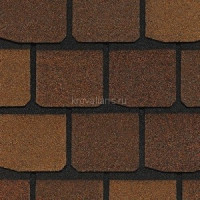 Гибкая черепица CertainTeed (Сертантид) HIGHLAND SLATE (Venetian Red) /1 кв.м/