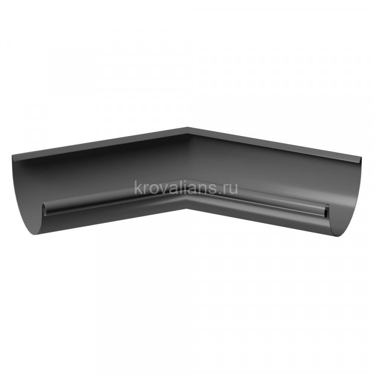 Docke STAL PREMIUM 125/90 мм Угол внутренний  135 гр Графит RAL7024 4шт/упак