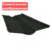 Ендова Ондулин Темно-серый 1,0 м, 15 шт/уп