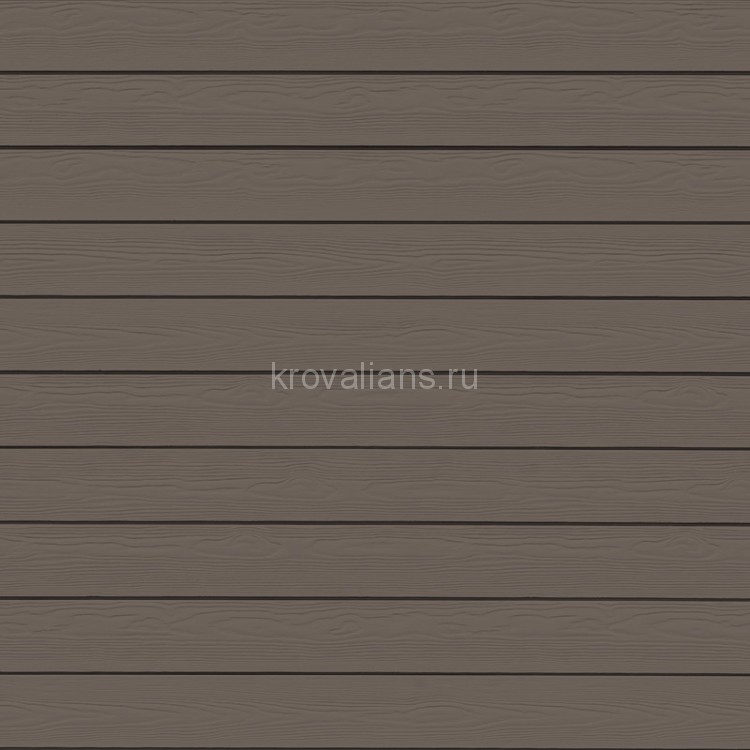 Фиброцементный сайдинг Cedral (Кедрал) Wood 3600x190x10 mm C55 Кремовая глина /1 шт/
