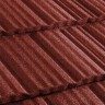 Композитная черепица Metrotile (Метротайл) MetroShake II (Красный) /лист/