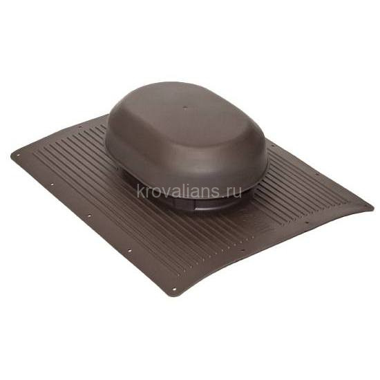 Аэратор скатный Krovent (Кровент) Aero-Vent (Коричневый) /1 шт/