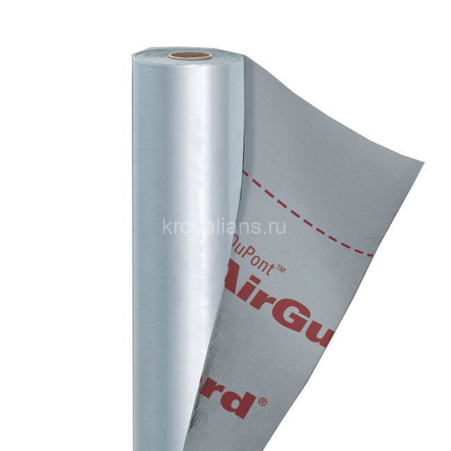 Tyvek (Тайвек) AirGuard Reflective пароизоляционная пленка 149 г/м2 75 м2 (1,5х50м)