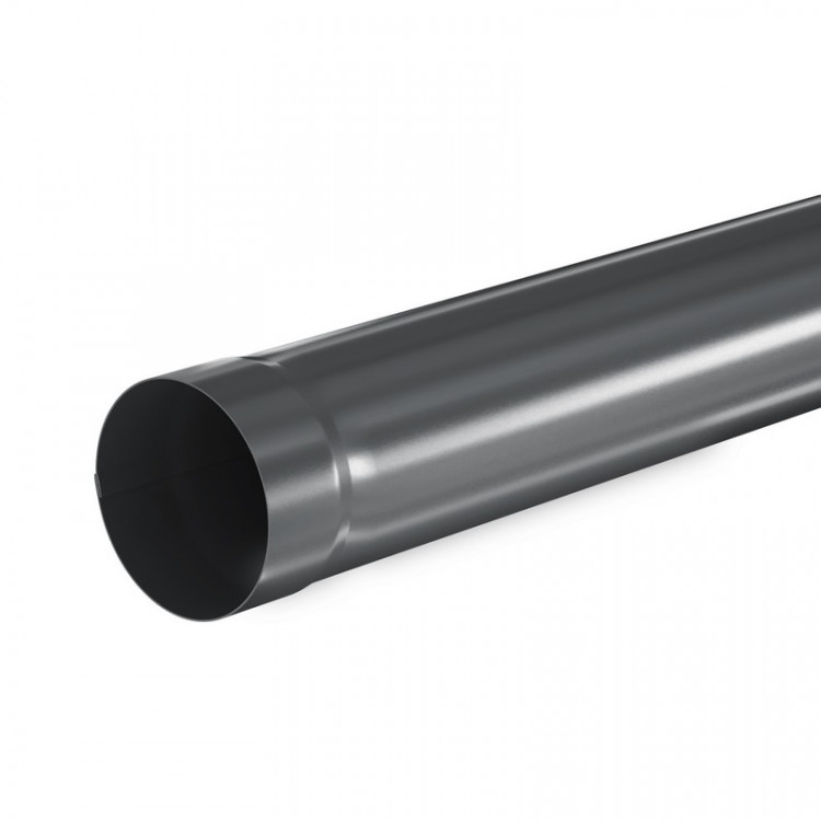 AS COMF PE 125/90 Труба водосточная L=3.0 м RAL7024 2 шт/уп