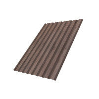 Профнастил С20R 0,45 Print Twincolor White Wood