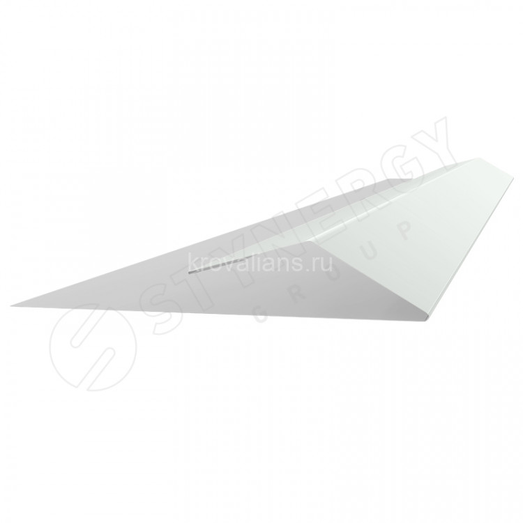 Планка финишная 46х25мм Stynergy (Стинержи) PE RAL9003, 0,45 3м