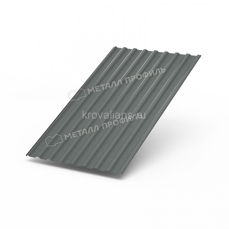 Профилированный лист Металл Профиль МП-20х1100-B (ПЭ-01-7005-0,45) /1 кв.м./