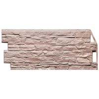 FineBer Фасадная панель Скала Терракотовый 1094х460мм, 10шт/уп