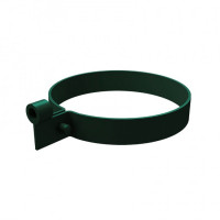 GL Standart 120/87 Хомут трубы ПВХ Grand Line зелёный (RAL 6005) (144 шт./уп.)