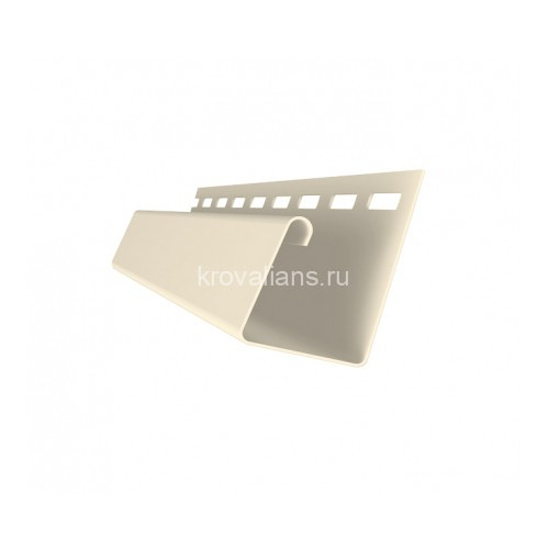 Универсальный J-профиль 7/8" GL Я-Фасад 3м, Ванильный