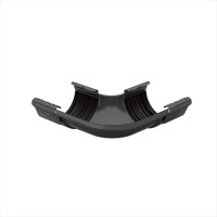 GALECO STAL 152 135/90 Угол внешний 90 гр. Черный 9005 (4шт/уп)