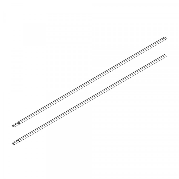 Roofsystems Упаковка трубы 40*20 (овал) ZN RAL9005