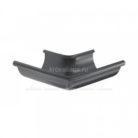 AS COMF PE 125/90 Угол желоба  90 наружный RAL7024 5 шт/уп