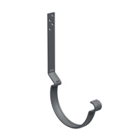 AS PUrus MATT 125/90 Крюк желоба длинный 190мм с компл. крепления, RAL 7024 24шт/уп.