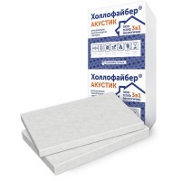 Холлофайбер Акустик 1,2х0,6м 100мм (3,6м2/0,36м3) 5шт/уп. плотн 2500 Р 2250