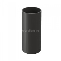 Docke STANDARD Труба водосточная 1 м Серый (RAL 7024) 5 шт./уп.