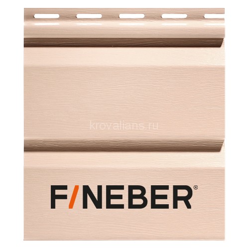 FineBer Сайдинг Дачный лен 3,05м (18шт/уп)