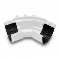 GALECO STAL 152 135/90 Угол внешний регулированный 100-165 гр. Белый 9003 (2шт/уп)