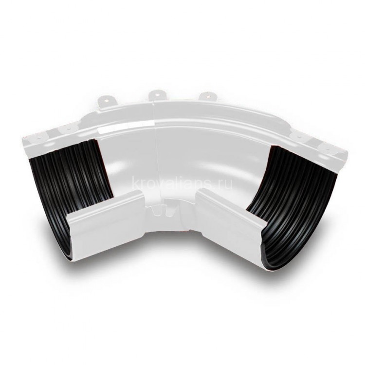 GALECO STAL 152 135/90 Угол внешний регулированный 100-165 гр. Белый 9003 (2шт/уп)