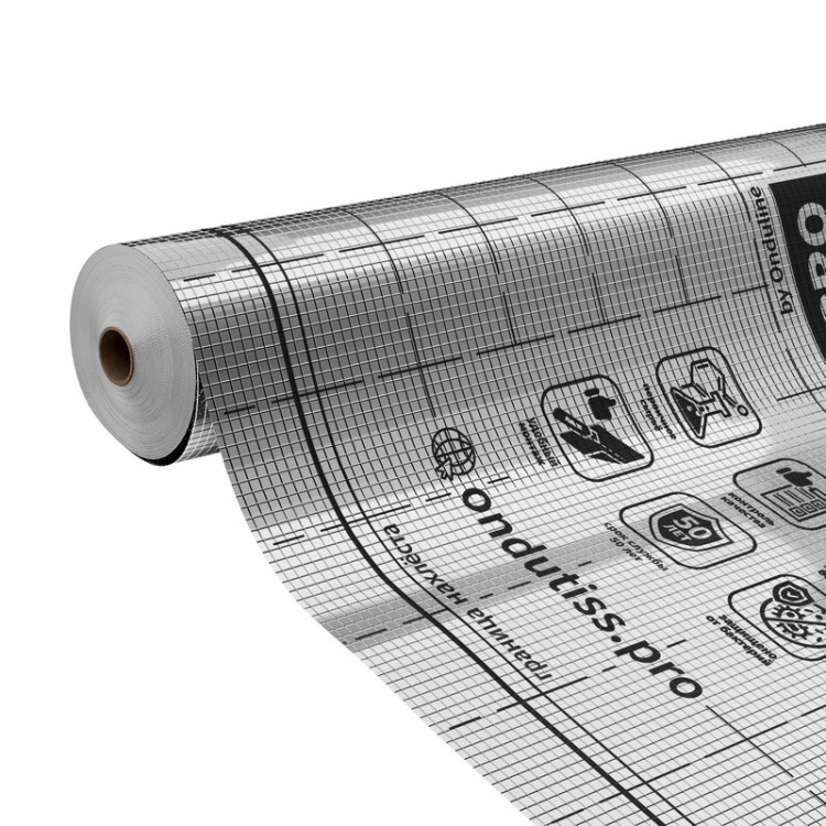 Ondutiss PRO Termo+ пароизоляция отражающая 75м2 Ondutiss PRO Termo+ пароизоляция отражающая 75м2