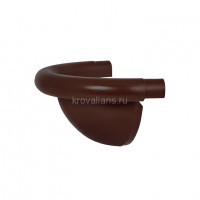AS PU 150/100 Заглушка универс полукруглая 8017