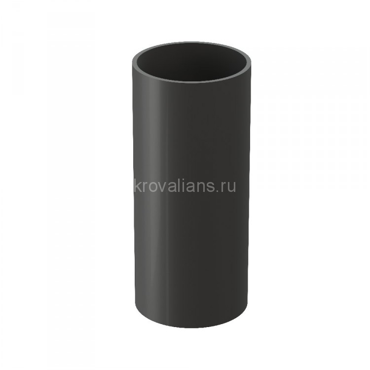 Docke STANDARD Труба водосточная 3 м Серый (RAL 7024) 5 шт./уп.