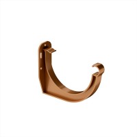 Galeco PVC 152 130/100  Кронштейн ПВХ Шоколад RAL 8017  (50шт/уп)