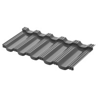 Модульная металлочерепица AquaSystem Гётеборг XXL 1205х465 мм PE Rooftop Glance Zn180 0,5мм RR23