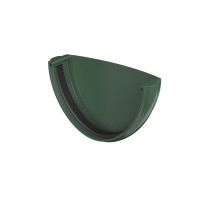 ТехноНИКОЛЬ 125/80 Заглушка желоба, зеленый
