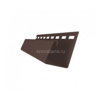 Универсальный J-профиль 7/8" GL Я-Фасад 3м, Темный Дуб