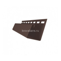 Универсальный J-профиль 7/8" GL Я-Фасад 3м, Темный Дуб