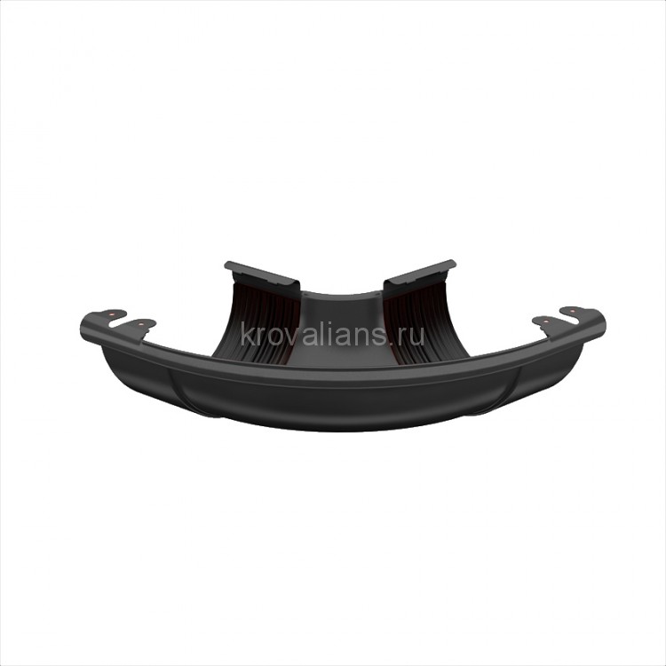 GALECO STAL 152 135/90 Угол внешний регулированный 100-165 гр. Черный 9005 (2шт/уп)