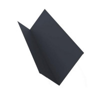 Планка примыкания 150х250х2000мм PE Matt 0,45мм Zn140  RAL7024