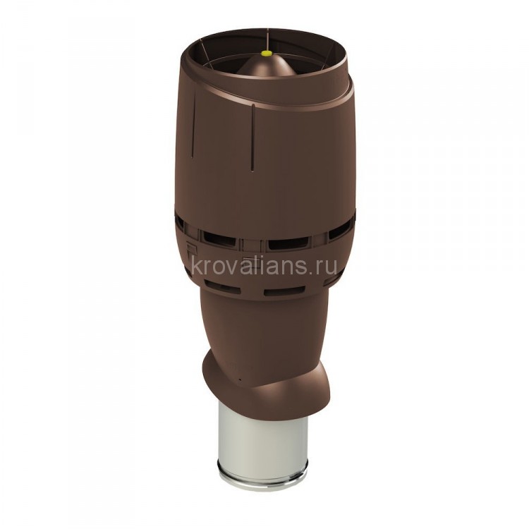 Vilpe FLOW Вентиляционный выход 160/225/500 с колпаком Коричневый