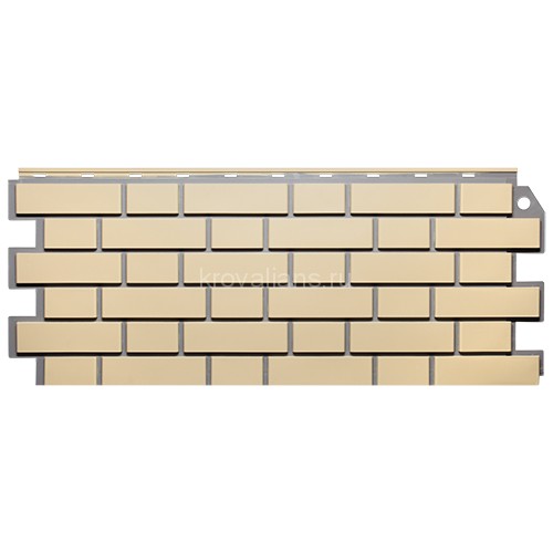 FineBer Кирпич KLINKER желтый 1126х474мм, 12шт/уп