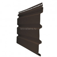 Софит Grand Line (Гранд Лайн) Т3 "Amerika" Slim 3,0 х 0,229 сплошной (Коричневый) /1 шт/