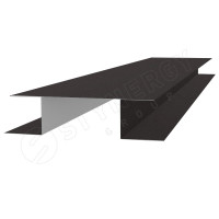 Планка Н-образная Stynergy (Стинержи) Стальной бархат RR32, 0,50 3м