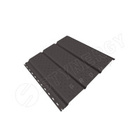Софит металлический Тройной / перф. Stynergy (Стинержи) GRAPHITE  RR32 0,45 / 1шт. /