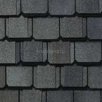 Гибкая черепица CertainTeed (Сертантид) GRAND MANOR (Stonegate Gray) /1 кв.м/