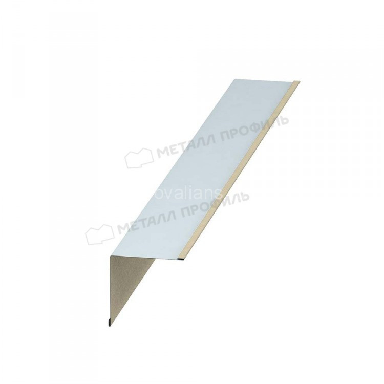 МеталлПрофиль Планка угла внутреннего 115х115х2000 NormanMP (Полиэстер-01-1015-0.5) /1 шт/ МеталлПрофиль Планка угла внутреннего 115х115х2000 NormanMP (Полиэстер-01-1015-0.5) /1 шт/