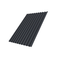 Профнастил С21R 0,5 Satin RAL 7024 мокрый асфальт