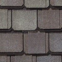 Гибкая черепица CertainTeed (Сертантид) GRAND MANOR (Weathered Wood) /1 кв.м/
